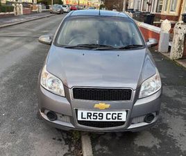 CHEVROLET AVEO 5 CHEVROLET, AVEO, HATCHBACK, 2009, MANUAL, 1206 (CC), 5 DOORS