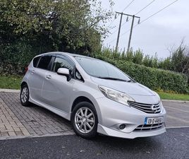 NISSAN NOTE NISSAN NOTE 2013 AUTOMATIC
