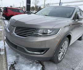 LINCOLN MKX LINCOLN MKX 2018 RESERVE AWD SIEGES CHAUFFANT TOIT OUVRANT NAVIGATION