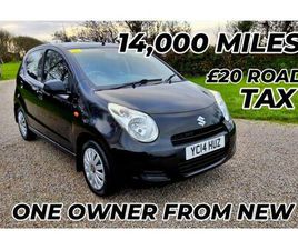 SUZUKI ALTO 2014 SUZUKI ALTO 1.0 SZ 5DR HATCHBACK PETROL MANUAL