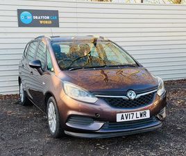 VAUXHALL ZAFIRA VAUXHALL ZAFIRA TOURER 1.4I TURBO DESIGN EURO 6 5DR