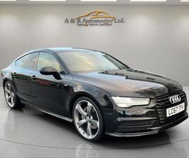 AUDI A7 SPORTBACK AUDI A7 3.0 TDI V6 BLACK EDITION SPORTBACK S TRONIC QUATTRO EURO 6 (START/STOP) 5DR