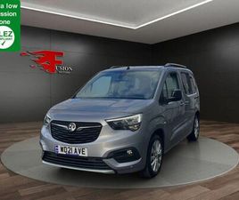 VAUXHALL COMBO LIFE 1.2 TURBO ELITE MPV 5DR PETROL AUTO EURO 6 (START/STOP) (130 PS)