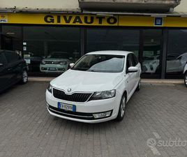 SKODA RAPID SPACEBACK SKODA RAPID 1.6CC 105CV NEOPATENTATI