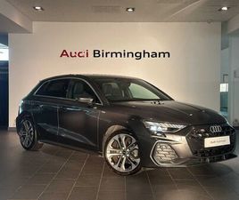 AUDI A3 AUDI A3 35 TFSI S LINE 5DR S TRONIC