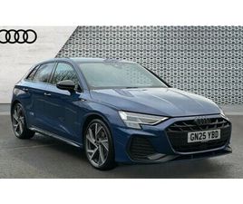 AUDI A3 35 TFSI BLACK EDITION 5DR S TRONIC