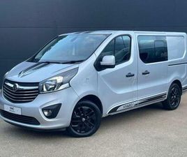 VAUXHALL VIVARO 1.6 CDTI 2900 BITURBO ECOTEC LIMITED EDITION NAV CREW VAN L1 H1