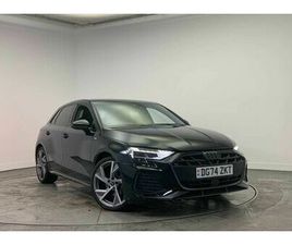 AUDI A3 AUDI A3 35 TFSI BLACK EDITION 5DR S TRONIC
