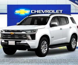 CHEVROLET TRAILBLAZER CHEVROLET TRAILBLAZER 2.8 CTDI HIGH COUNTRY 7L AUTO 4WD