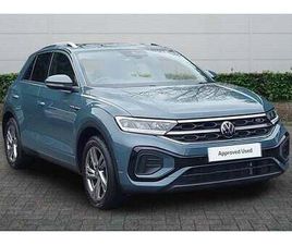 VOLKSWAGEN T-ROC 2023 VOLKSWAGEN T-ROC 1.5 TSI R-LINE 5DR SUV PETROL MANUAL