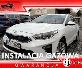 KIA CEE&APOS;D III SW 1.4 BENZYNA 100KM SALON POLSKA, INSTALACJA GAZOWA 1 WLAŚCICIEL