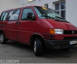 VOLKSWAGEN CARAVELLE 1995 VOLKSWAGEN CARAVELLE 2.4 77HK VETERAN HENGERFESTE REP OBJEKT
