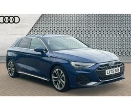 AUDI A3 AUDI A3 30 TFSI S LINE 5DR S TRONIC