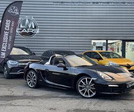 PORSCHE BOXSTER PORSCHE BOXSTER 2.7I - 265 - BV PDK TYPE 981 CABRIOLET BLACK EDITION