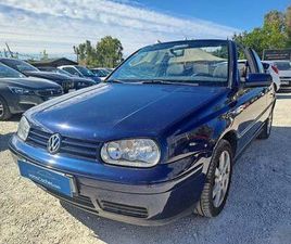 GOLF CABRIO 2.0 LAST EDITION