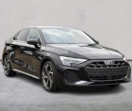 AUDI A3 SALOON 1.5 TFSI 150 S LINE 4DR S TRONIC [TECH PACK]