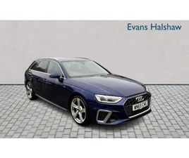 AUDI A4 AVANT 35 TFSI AUDI A4 AVANT 35 TFSI S LINE 5DR S TRONIC