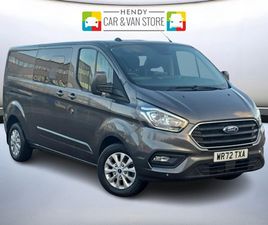 FORD TRANSIT CUSTOM 2.0 ECOBLUE 170PS LOW ROOF D/CAB LIMITED VAN AUTO