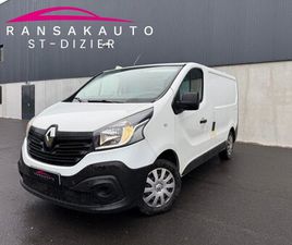 RENAULT TRAFIC CABINE RENAULT TRAFIC PLANCHER CABINE III FOURGON 1.6 DCI 120 CV - / ATTELAGE / RÉGULATEUR DE VITESSE / BLUETOOTH - .