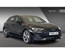 AUDI A3 AUDI A3 35 TFSI BLACK EDITION 5DR S TRONIC