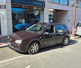 VOLKSWAGEN GOLF VR6 R28 2.8 204CV 4MOTION VÉHICULE DE COLLECTION