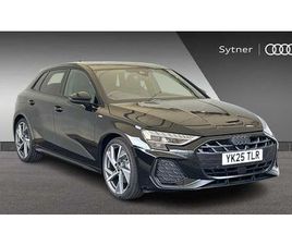 AUDI A3 AUDI A3 35 TFSI BLACK EDITION 5DR S TRONIC