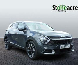 KIA SPORTAGE 2025 KIA SPORTAGE 1.6T GDI 241 PHEV 3 5DR AUTO AWD ESTATE PETROL/ELECTRIC AUTOMATIC