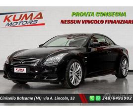 INFINITI G CABRIOLET G37 INFINITI G37 / Q60 GT 3.7 V6 7AT 320CV CABRIO/CO