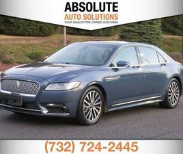 2018 LINCOLN CONTINENTAL SELECT AWD 4DR SEDAN