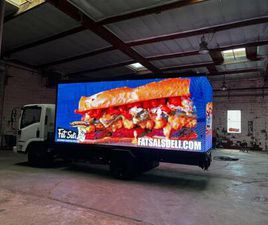 BILLBOARD TRUCK LED SCREEN AROUND 83K MILES GAS FULLY EQUIPPED