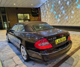 MERCEDES CLK CABRIOLET CLK 350 MERCEDES CLK350 SPORT AMG PACK 7G AUTO ULTRA LOW MILES RARE BARGAIN