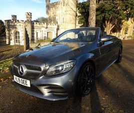 MERCEDES CLASSE C CABRIOLET C 300 MERCEDES-BENZ C CLASS 2.0 C300 AMG LINE (PREMIUM) CABRIOLET 2DR PETROL G-TRONIC+ EURO 6 (START/STOP) (2...