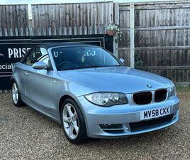 BMW SERIE 1 CABRIOLET 120 2.0 120D SE EURO 4 2DR