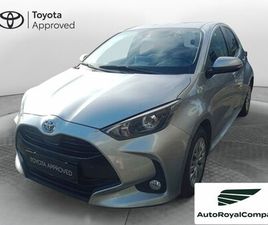 TOYOTA YARIS TOYOTA YARIS 1.5 HYBRID 5 PORTE ENERGY DEL 2022 USATA A ROMA