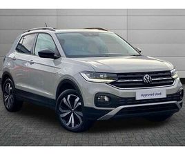 VOLKSWAGEN T-CROSS VOLKSWAGEN T-CROSS - 1.0 TSI BLACK EDITION SUV 5DR PETROL DSG EURO 6 (S/S) (110 PS)