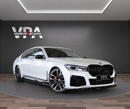 BMW SÉRIE 7 750LI 4.4L 449CH • M SPORT SIÈGES MASSANTS VENTILÉS HARMAN KARDON CAMÉRA 360° LASER HUD