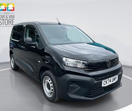PEUGEOT PARTNER PEUGEOT PARTNER 1.5 BLUEHDI 130 PROFESSIONAL VAN EAT8