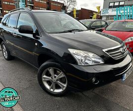 LEXUS RX RX 400H 2008 - 3.3 400H SE SUV 5DR PETROL HYBRID CVT (192 G/KM, 208 BHP)