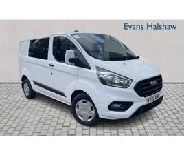 FORD TRANSIT CUSTOM FORD TRANSIT CUSTOM 2.0 ECOBLUE 105PS LOW ROOF D/CAB TREND VAN