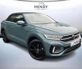 VOLKSWAGEN T-ROC CABRIOLET VOLKSWAGEN T-ROC CABRIOLET 1.5 TSI R-LINE 2DR DSG