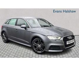 AUDI A3 2018 AUDI A3 30 TDI 116 S LINE 5DR HATCHBACK DIESEL MANUAL