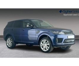 LAND ROVER RANGE ROVER SPORT SCV6 LAND ROVER RANGE ROVER SPORT 3.0 V6 SUPERCHARGED HSE DYNAMIC 5DR AUTO