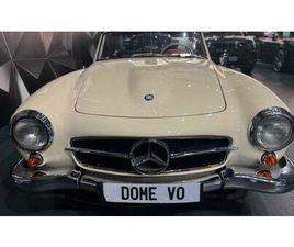 MERCEDES 190 1961 MERCEDES 190 BLANC MANUEL, 5 VITESSES CONDUITE À GAU...