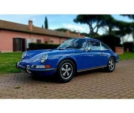 PORSCHE 911 1968 PORSCHE 911 BLEU MANUEL, 5 VITESSES CONDUITE À GAUCH...