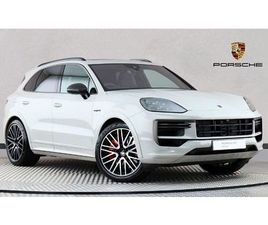 PORSCHE CAYENNE TURBO PORSCHE CAYENNE ESTATE TURBO E-HYBRID 5DR TIPTRONIC S