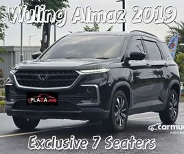 WULING MOTORS ALMAZ 2019 WULING ALMAZ 1.5 EXCLUSIVE 7 SEATER SUV (KILOMETER 57 RIBU) UPGRADE POWER BACKDOOR