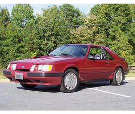 FORD MUSTANG SVO 1984 FORD MUSTANG SVO 54K 2.3L INTERCOOLED TURBO 5-SPEED STOCK ADULT OWNED COUPE
