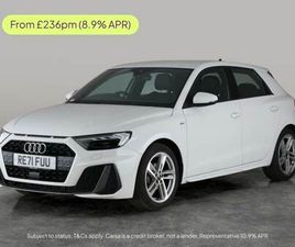 2021 AUDI A1 1.0 TFSI 25 S LINE SPORTBACK 5DR PETROL S TRONIC EURO 6 (START/STOP) (95 PS) - SPO HATCHBAC...
