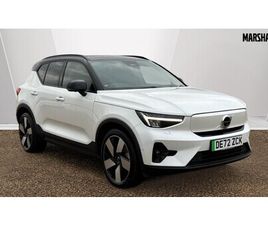 VOLVO XC40 RECHARGE 170KW RECHARGE ULTIMATE 69KWH 5DR AUTO