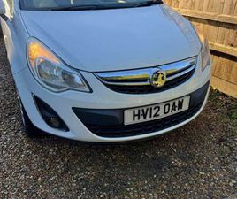 VAUXHALL, CORSA, HATCHBACK, 2012, MANUAL, 998 (CC), 3 DOORS